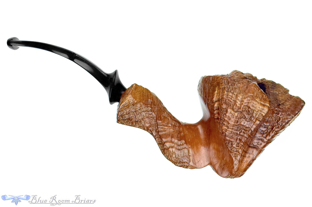 Blue Room Briar is proud to present this Preben Holm Delight Bent Partial Sandblast Freehand Estate Pipe