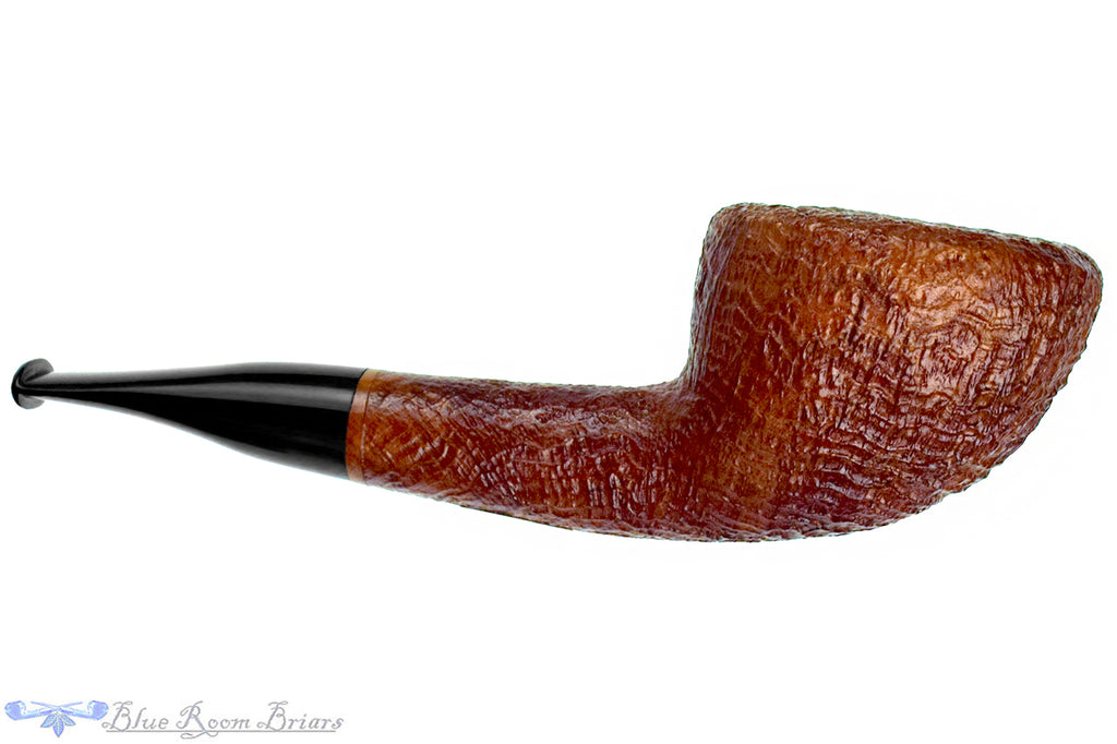 Blue Room Briar is proud to present this RC Sands Sandblast Yachtsman Estate Pipe
