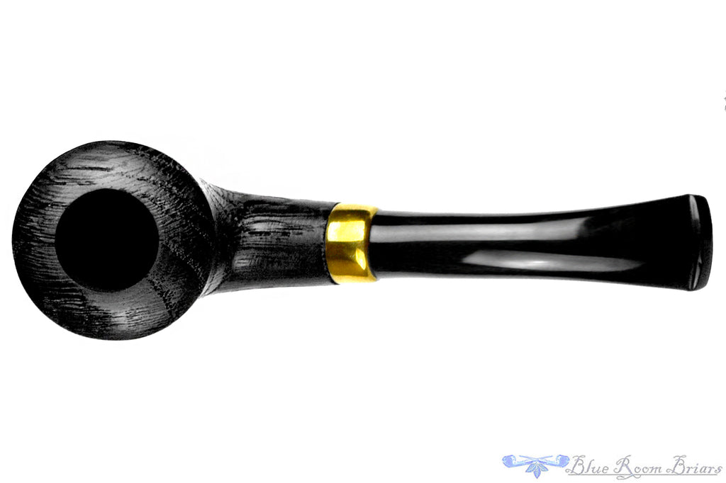 Blue Room Briar is proud to present this Arbond Co Sandblast Oak Bent Dublin with Brass Estate Pipe