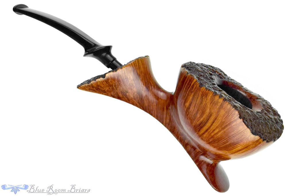 Blue Room Briar is proud to present this Preben Holm Hand Cut Large Bent Freehand Sitter with Plateau