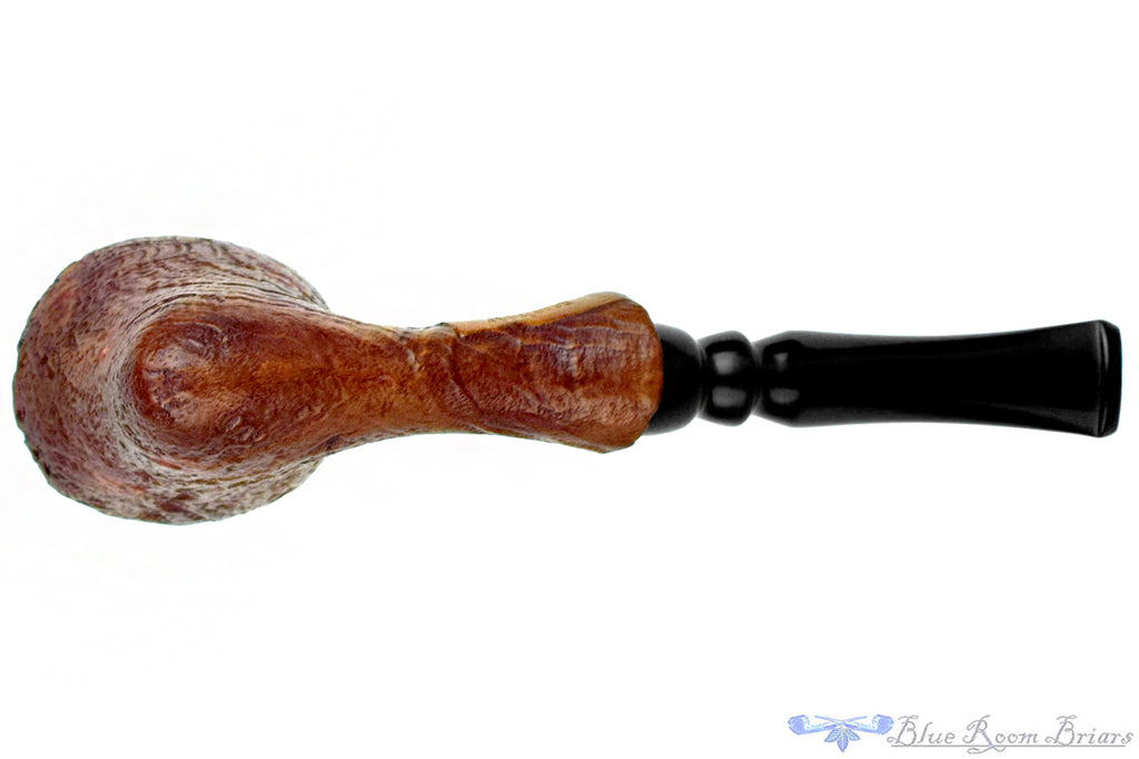 Blue Room Briar is proud to present this Alpha Regent Bent Sandblast Pickaxe Estate Pipe