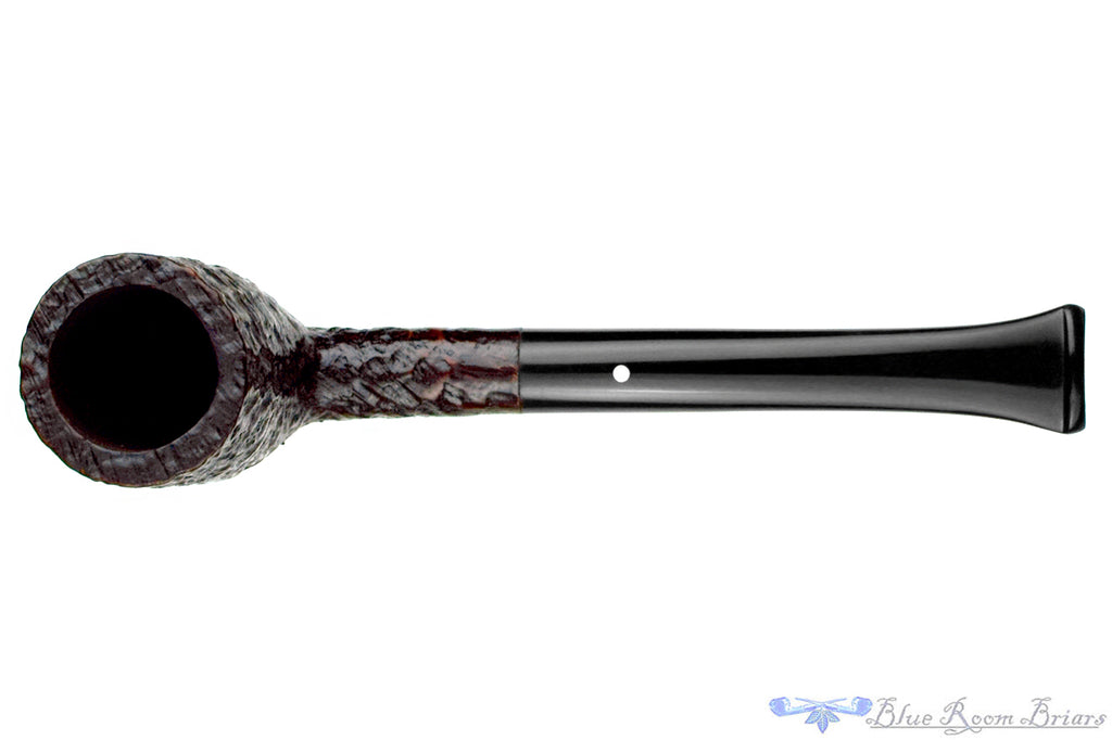 Blue Room Briar is proud to present this Dunhill Shell 715 (1974 Make) Sandblast Chimney Billiard Sitter Estate Pipe