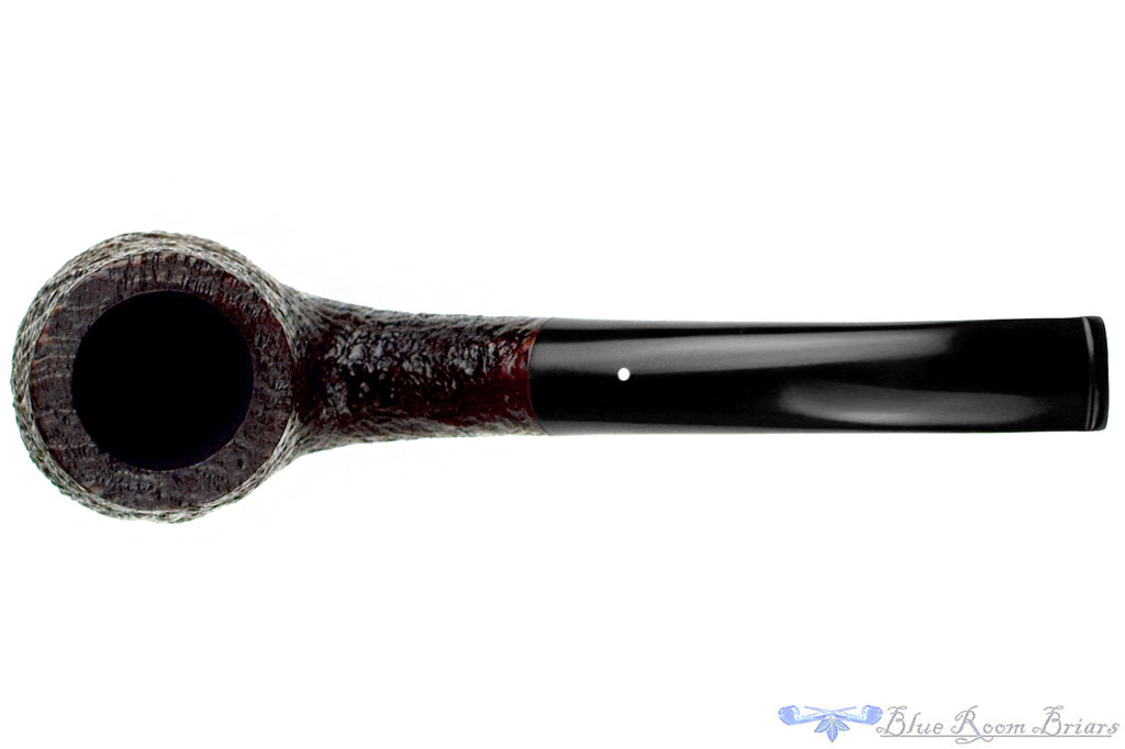 Blue Room Briar is proud to present this Dunhill Shell Briar 6102 (1998 Make) Bent Sandblast Billiard Estate Pipe