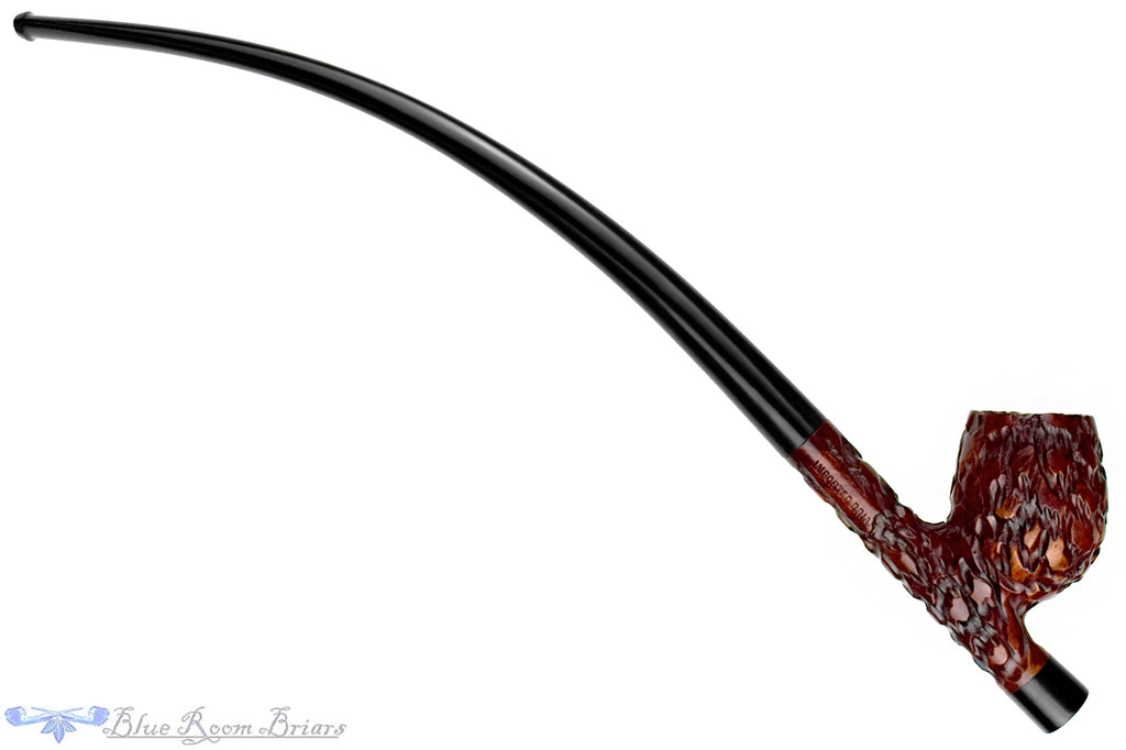Blue Room Briar is proud to present this Weber Churchwarden Bent Carved Cavalier Estate Pipe