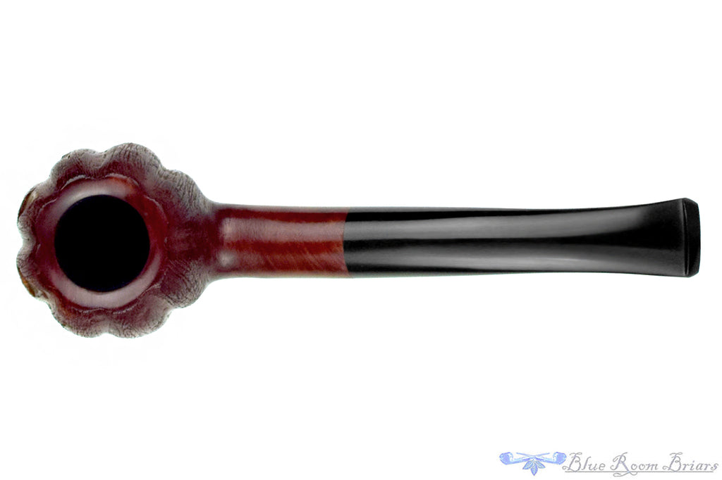 Blue Room Briars Pipe 2025 Halloween Bent Carved Glow in the Dark Jack-O'-Lantern