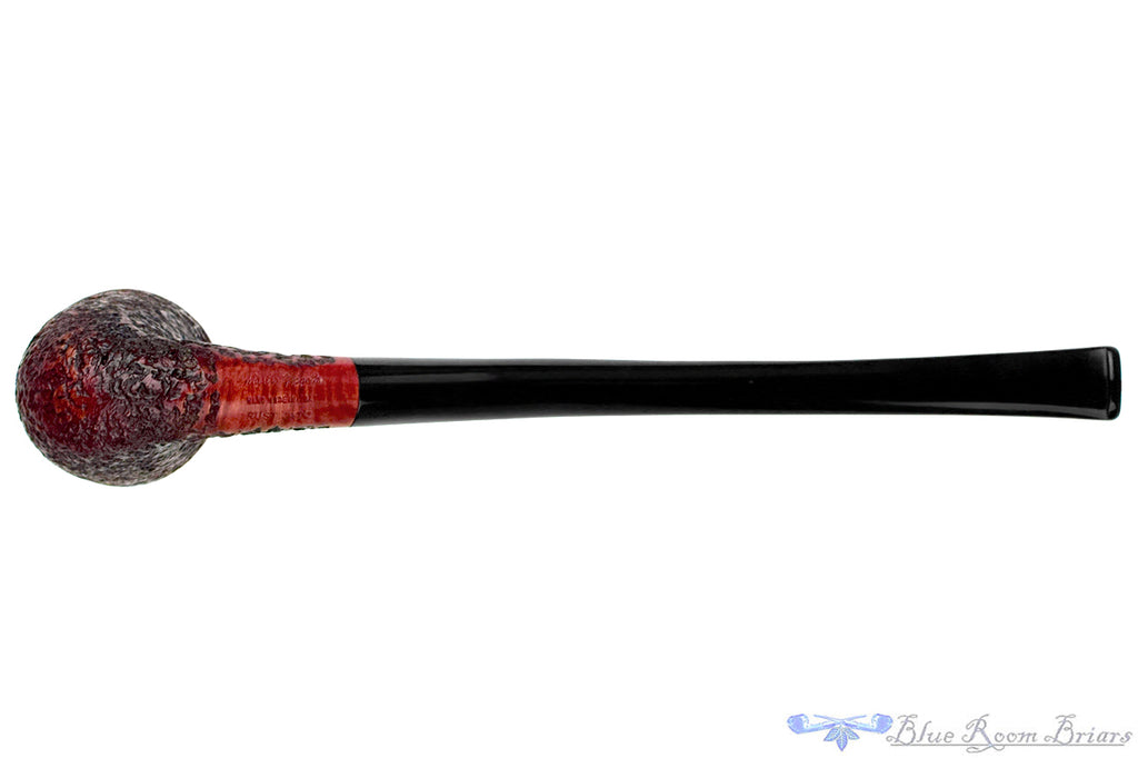 Blue Room Briar is proud to present this Mastro Geppetto Rusticato Bent Dublin Churchwarden UNSMOKED Estate Pipe