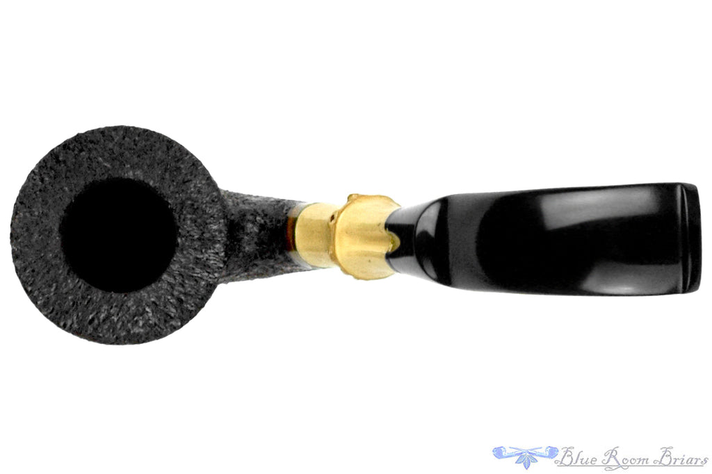 Blue Room Briar is proud to present this Manny Atilano Bent Rusticated Pot Sitter with Bamboo Estate Pipe