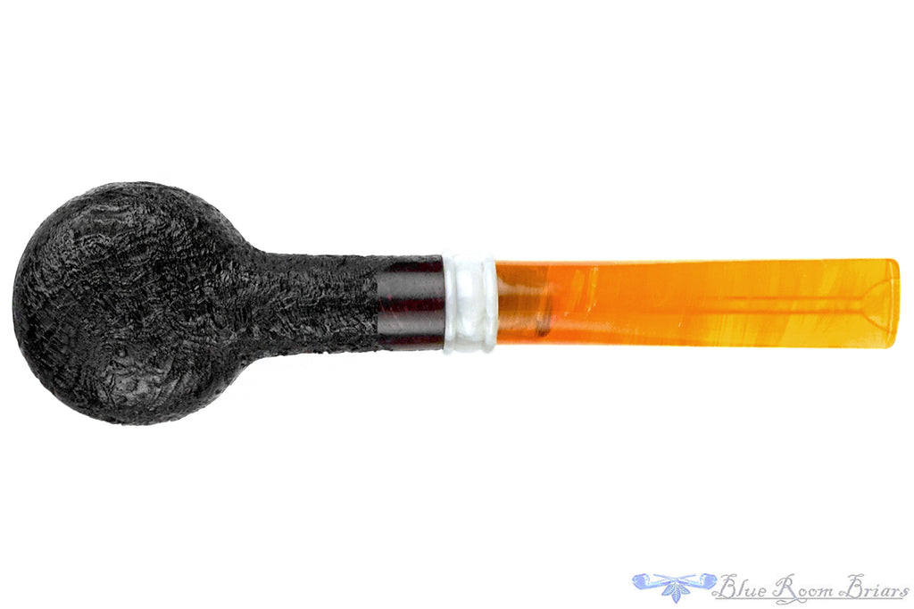 Blue Room Briar is proud to present this BriarWorks Sandblast Cognac with Acrylic Estate Pipe