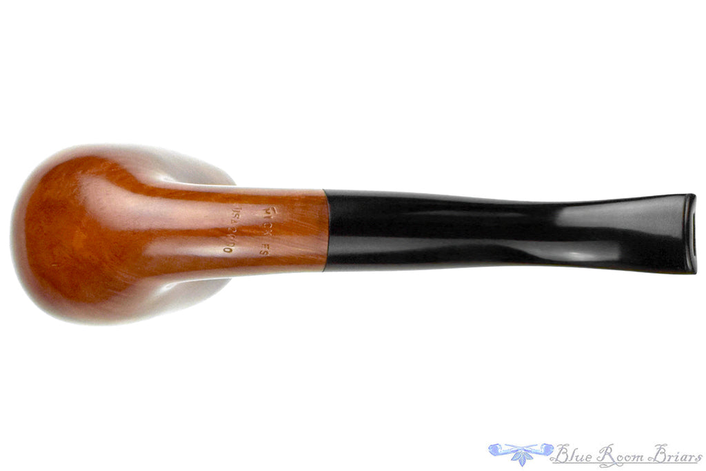 Blue Room Briars is proud to present this Clarence Mickles (2000 Make) Large Bent Billiard Estate Pipe