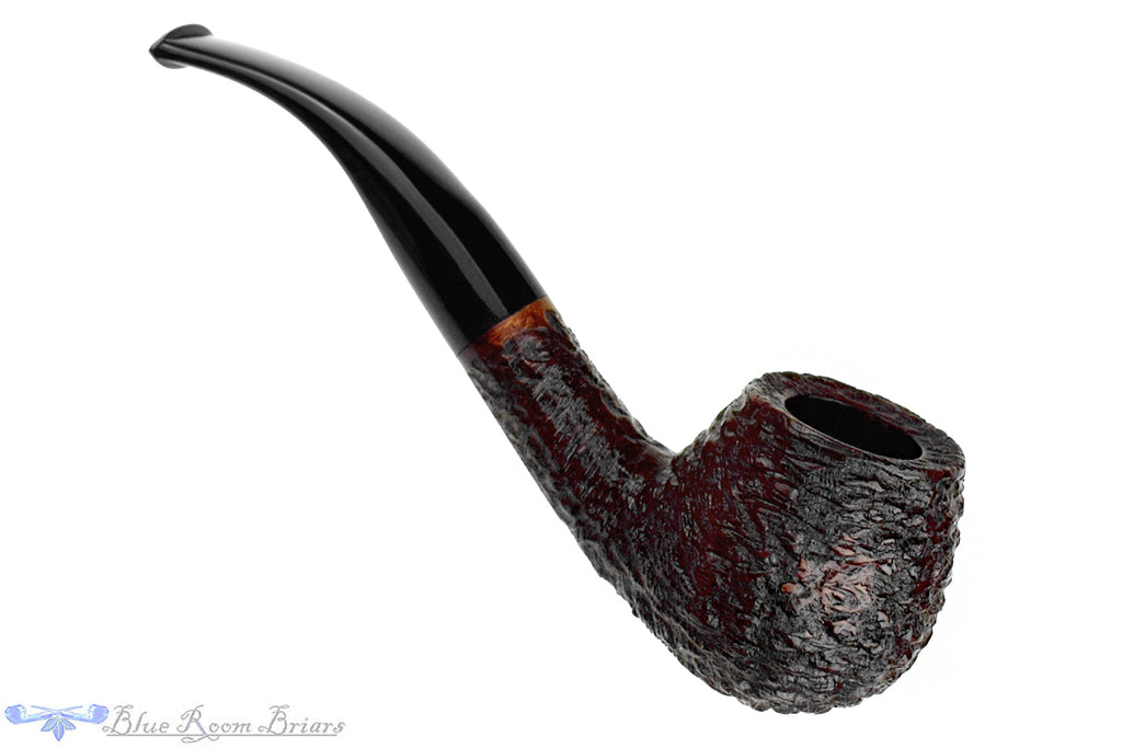 Blue Room Briars is proud to present this Gigi Classica Bent Rusticated Apple UNSMOKED Estate Pipe