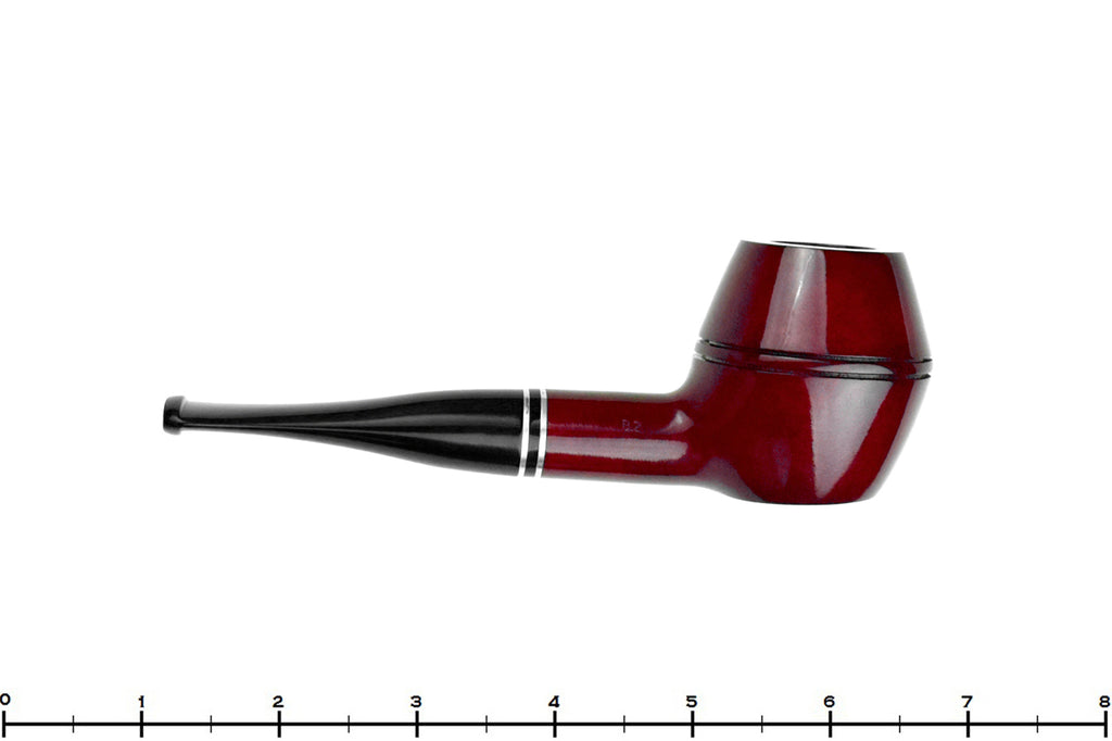 Blue Room Briars is proud to present this Peterson Killarney B2 Rhodesian Poker with Nickel UNSMOKED Estate Pipe
