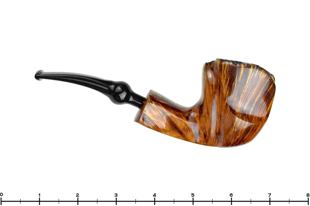 Blue Room Briars is proud to present this Nørding 3 Large Bent Freehand with Plateau Estate Pipe