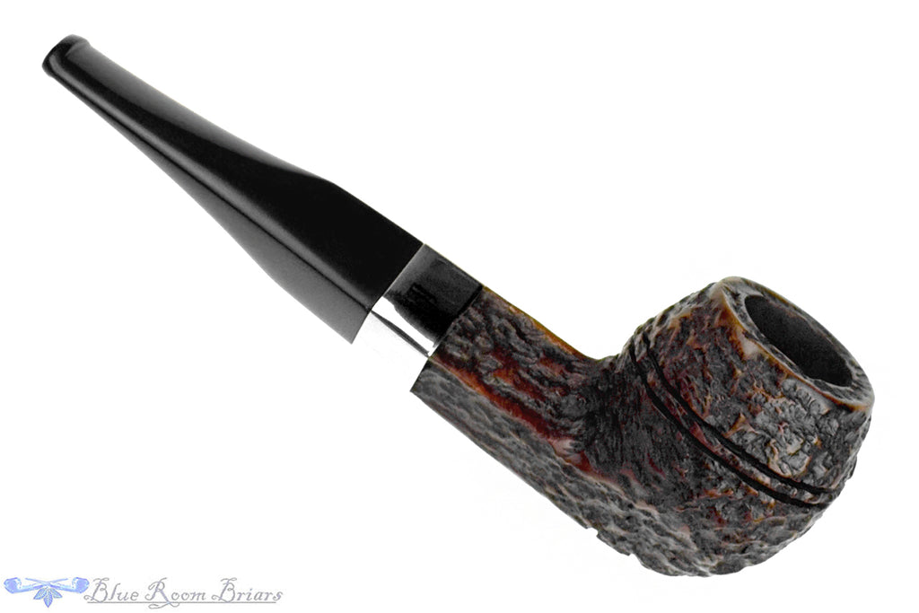 Blue Room Briars is proud to present this Peterson Kapet 150 Rusticated Bulldog with Nickel Estate Pipe