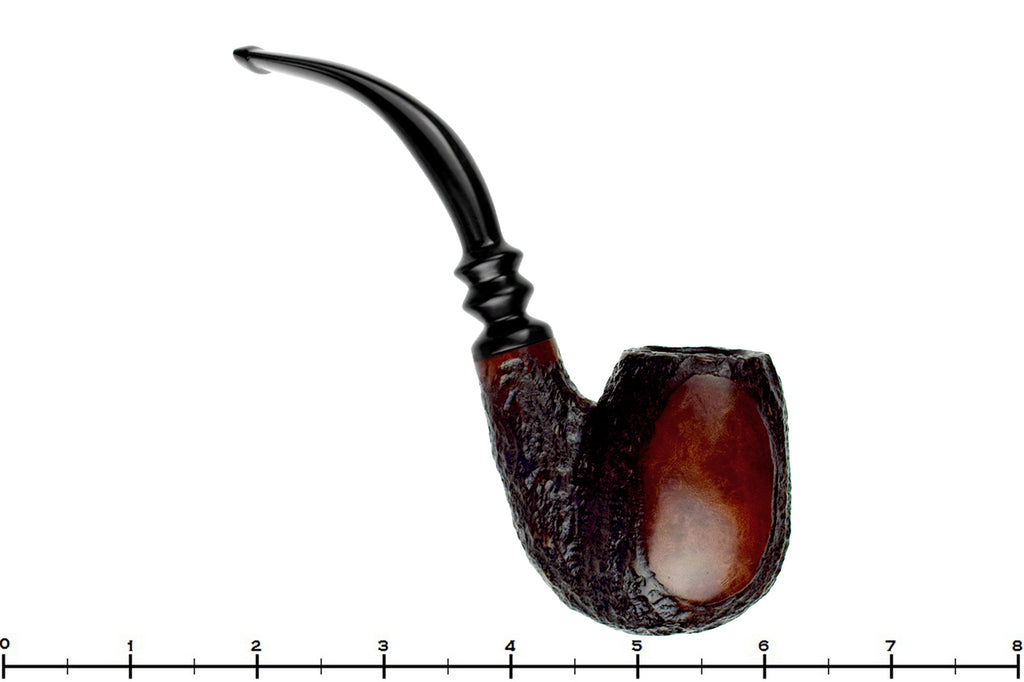 Victors Partial Rusticated Oom Paul Estate Pipe