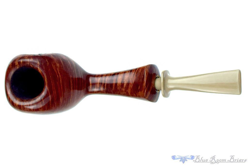 Blue Room Briars is proud to present this Nate King Pipe 998 Crosscut Paneled Apostrophe with Plateau
