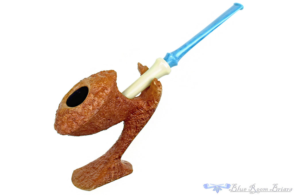 Nate King Pipe Sceptre Grade No. 7 Radial Blast Tsunami with Bakelite and Titanium