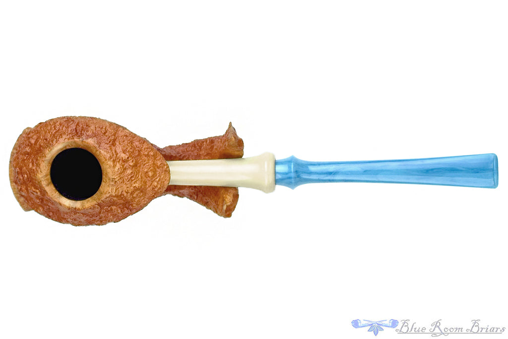 Nate King Pipe Sceptre Grade No. 7 Radial Blast Tsunami with Bakelite and Titanium