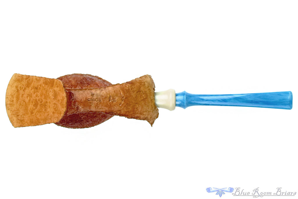 Nate King Pipe Sceptre Grade No. 7 Radial Blast Tsunami with Bakelite and Titanium