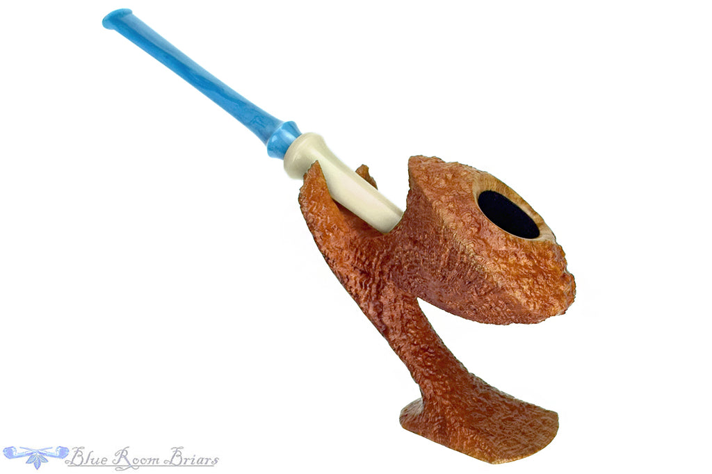 Nate King Pipe Sceptre Grade No. 7 Radial Blast Tsunami with Bakelite and Titanium