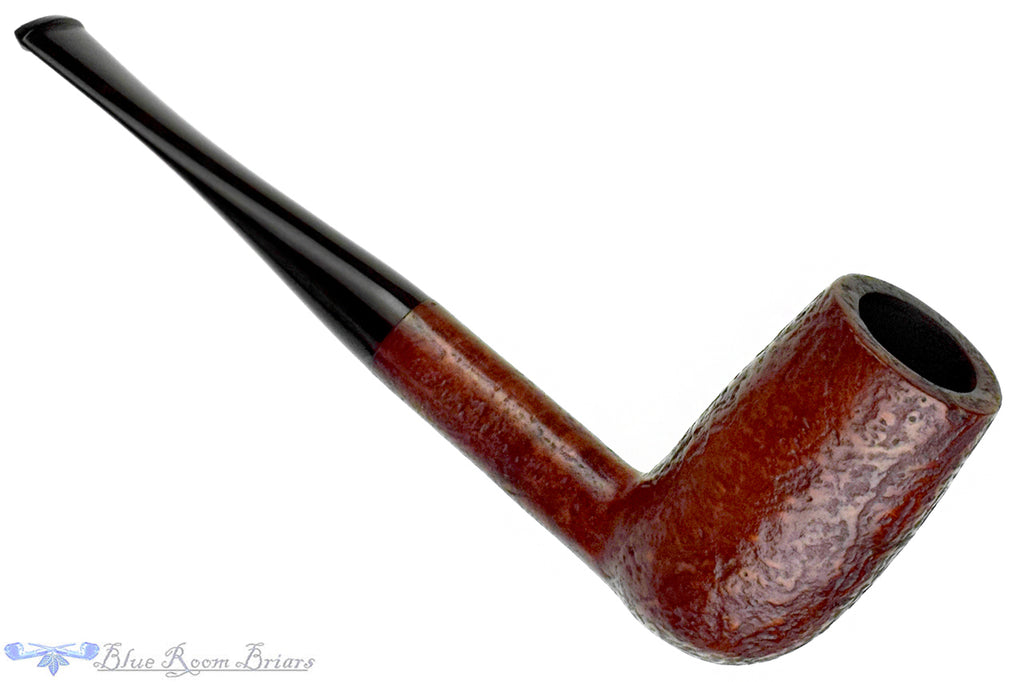 Blue Room Briars is proud to present this Amphora X-tra 736 Sandblast Stacked Billiard Estate Pipe