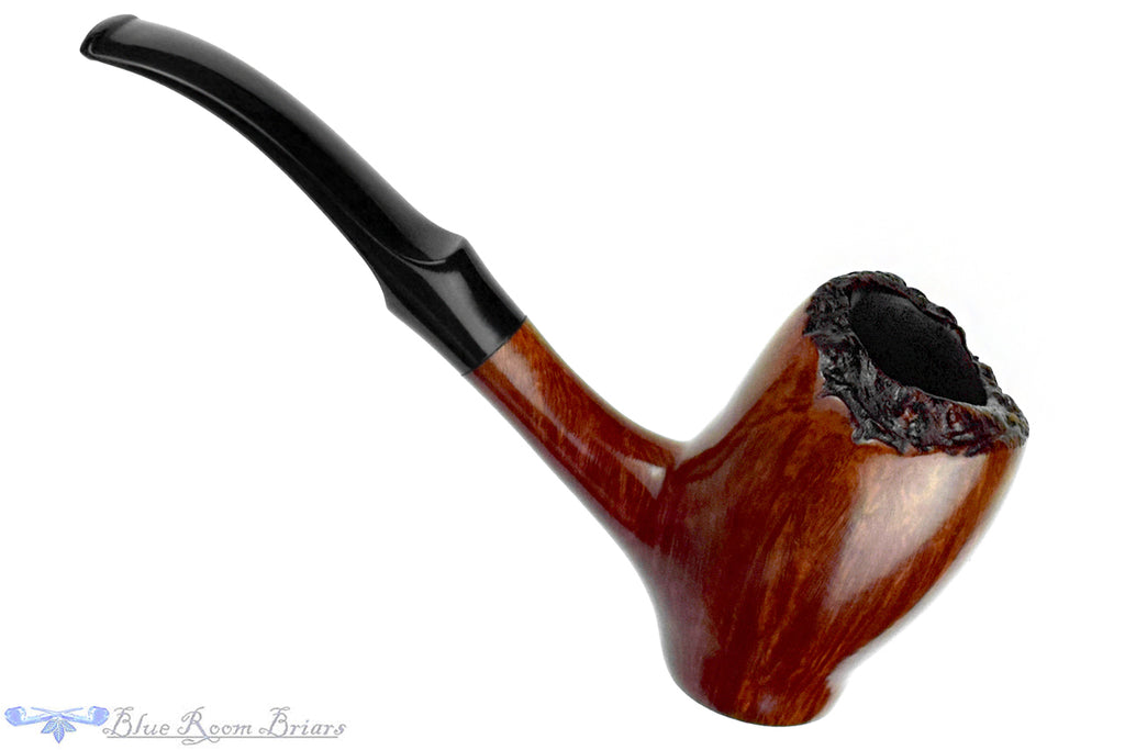 Blue Room Briars is proud to present this Hansen Briar Handmade Cherrywood Sitter with Plateau Estate Pipe