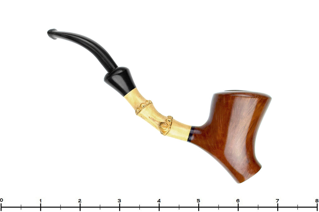 Jan Pietenpauw Pipe Standing Cherrywood with Bambo and Military Mount