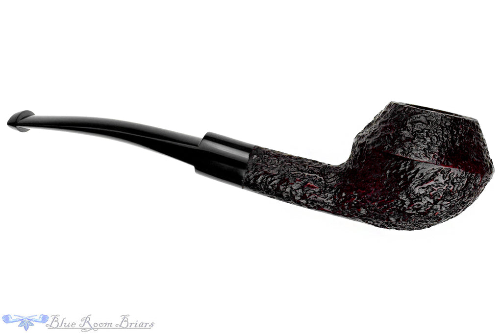 Blue Room Briars is proud to present this Romford (Ashton) Rusticated Bent Rhodesian UNSMOKED Estate Pipe