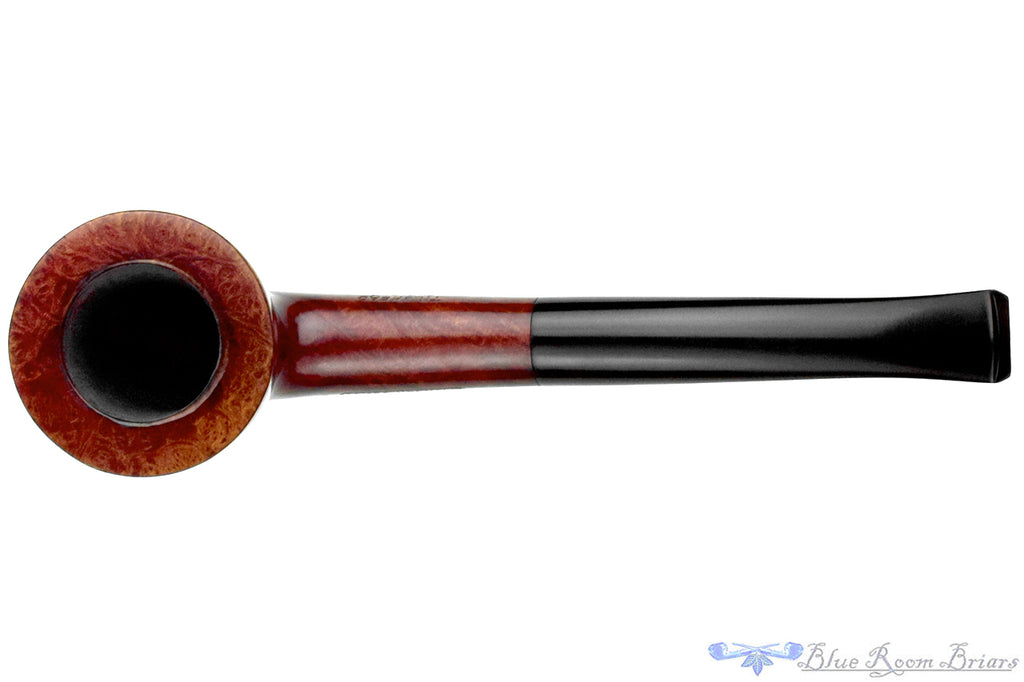 Blue Room Briars is proud to present this James Upshall Mahogany Red Bent Cavalier Estate Pipe with BRB Replacement Stem