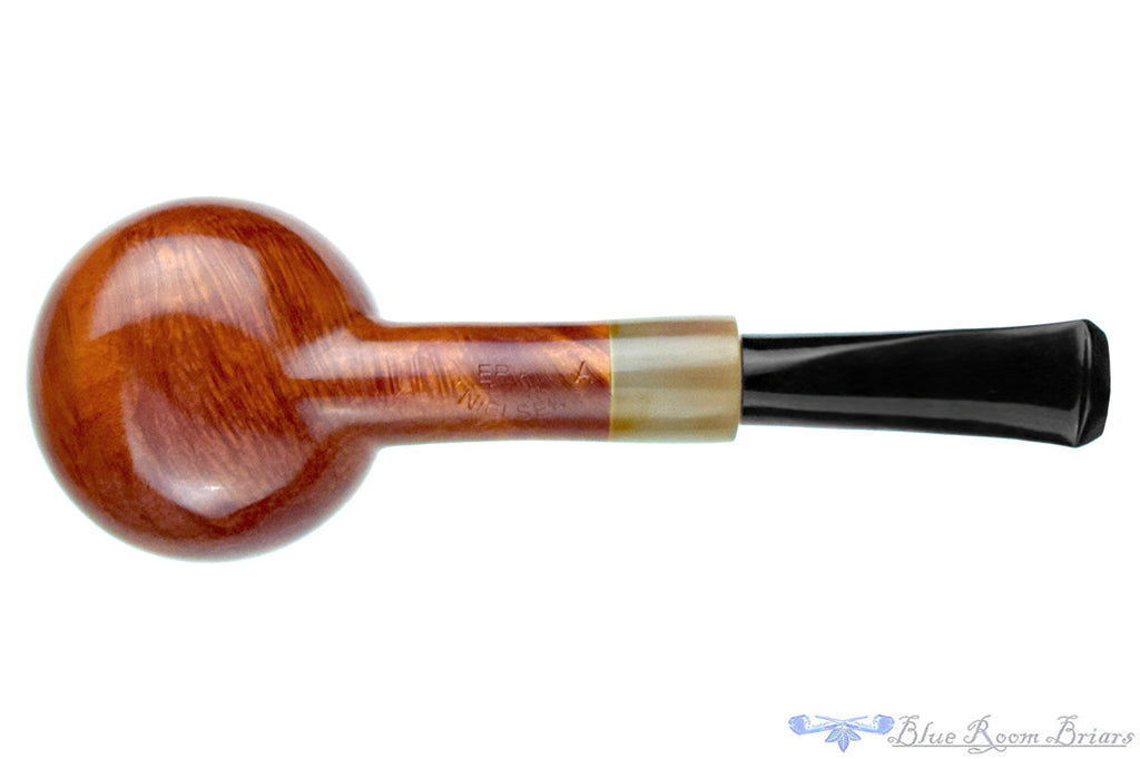 Blue Room Briars is proud to present this Erik Nielsen Pipe Grade A Apple with Buffalo Horn