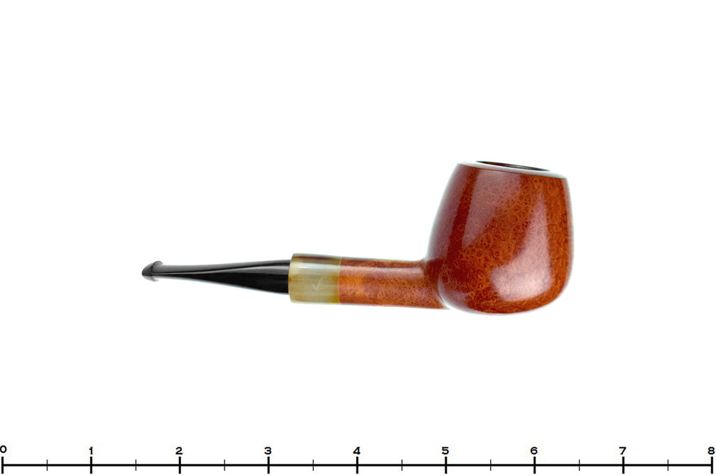 Blue Room Briars is proud to present this Erik Nielsen Pipe Grade A Apple with Buffalo Horn