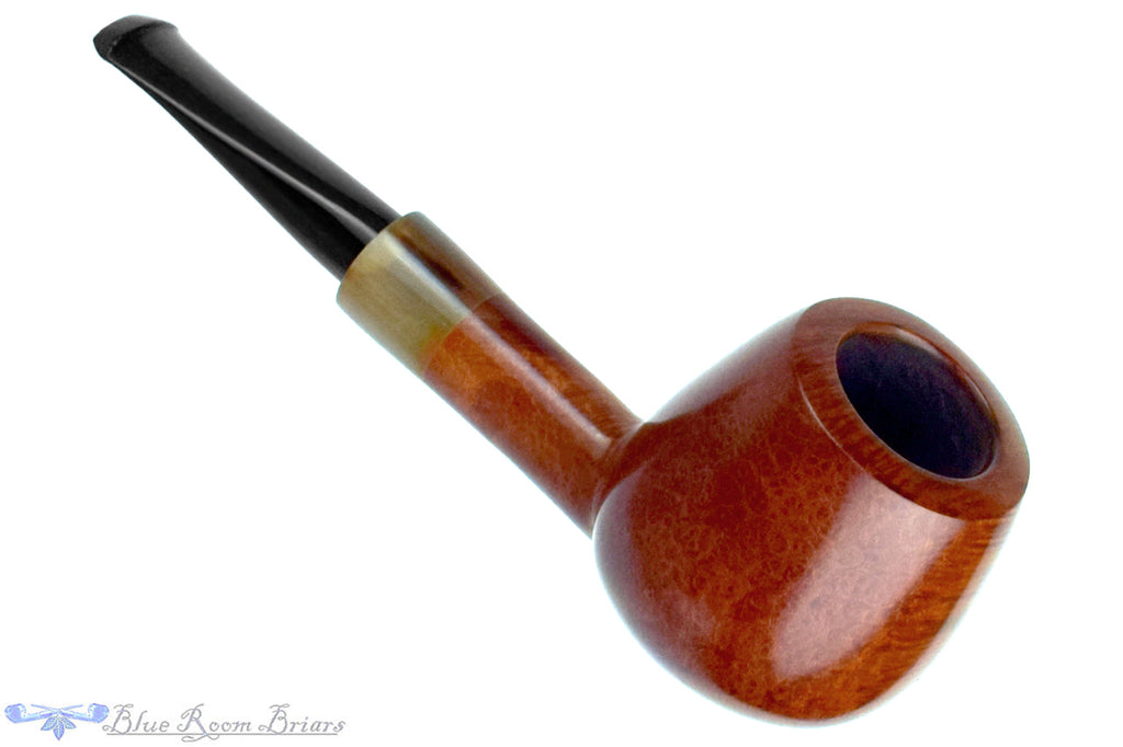 Blue Room Briars is proud to present this Erik Nielsen Pipe Grade A Apple with Buffalo Horn
