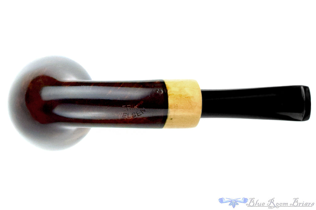 Blue Room Briars is proud to present this Erik Nielsen Pipe Grade C Danish Dublin with Boxwood