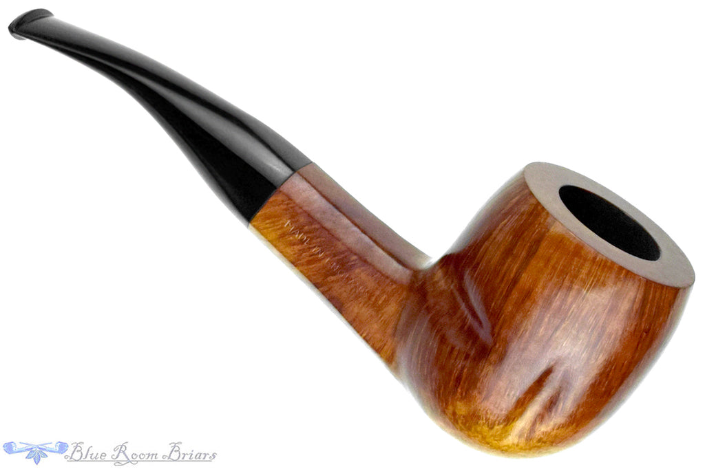 Blue Room Briars is proud to present this Willmer Straight Grain AAA Bent Billiard Sitter Estate Pipe