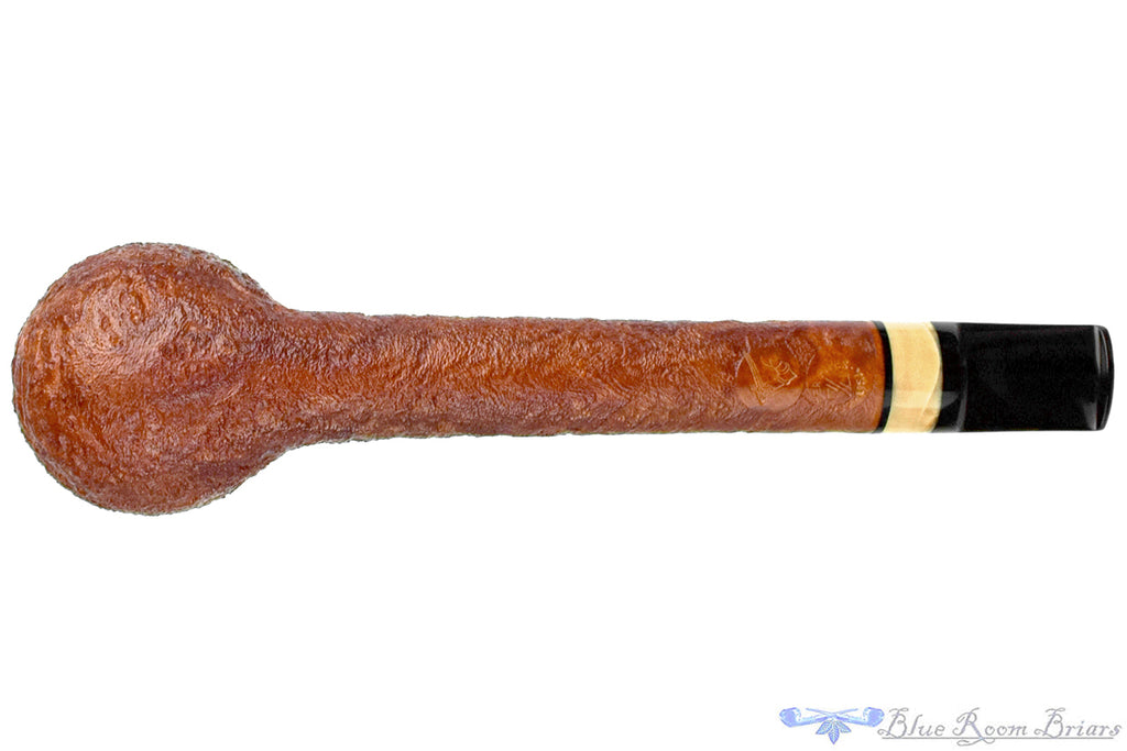 Blue Room Briars is proud to present this Yosef Zehnder Pipe Sandblast Lumberman with Mammoth Tusk