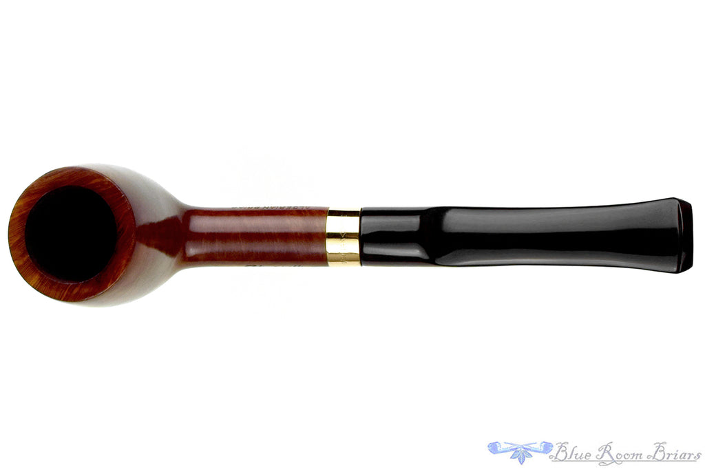 Blue Room Briars is proud to present this Edward's 702 Billiard Sitter with Gold Estate Pipe