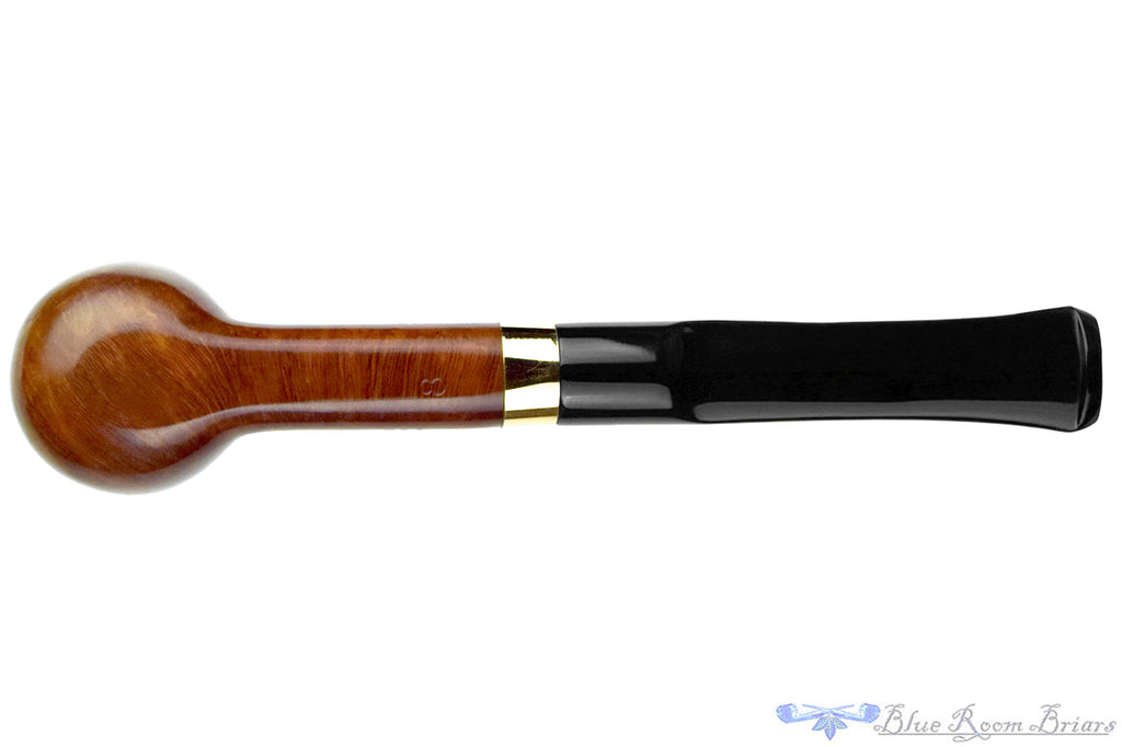 Blue Room Briars is proud to present this Edward's 702 Billiard Sitter with Gold Estate Pipe