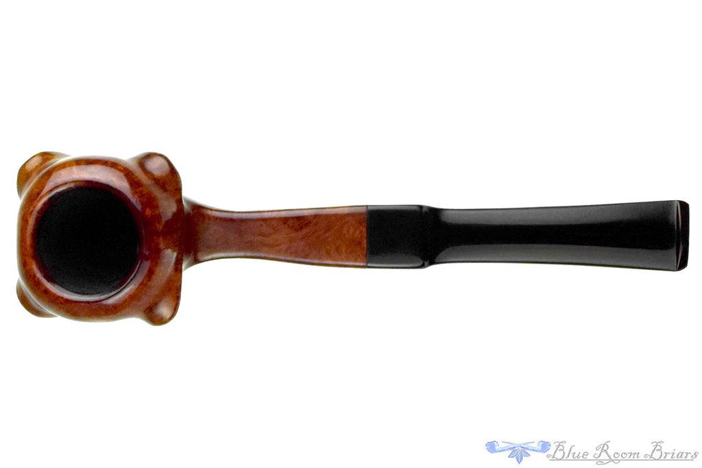 Blue Room Briars is proud to present this Edwards Fleur De Lis with Square Shank Sitter Estate Pipe