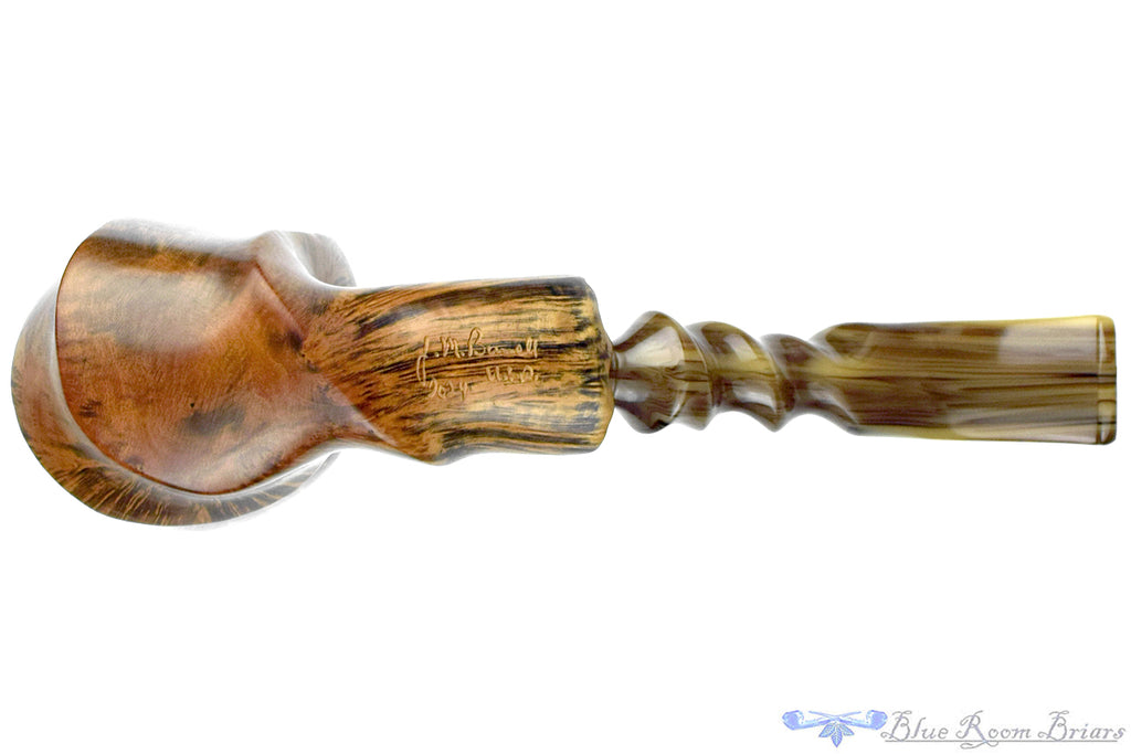 Blue Room Briar is proud to present this J.M. Boswell (2024 Make) Bent Panel Freehand with Plateaux Estate Pipe