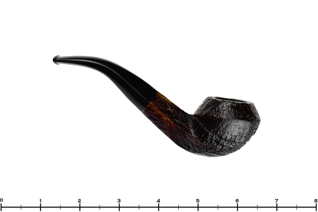 Blue Room Briars is proud to present this BBB Own Make Thorneycroft 428 Bent Sandblast Bulldog Estate Pipe