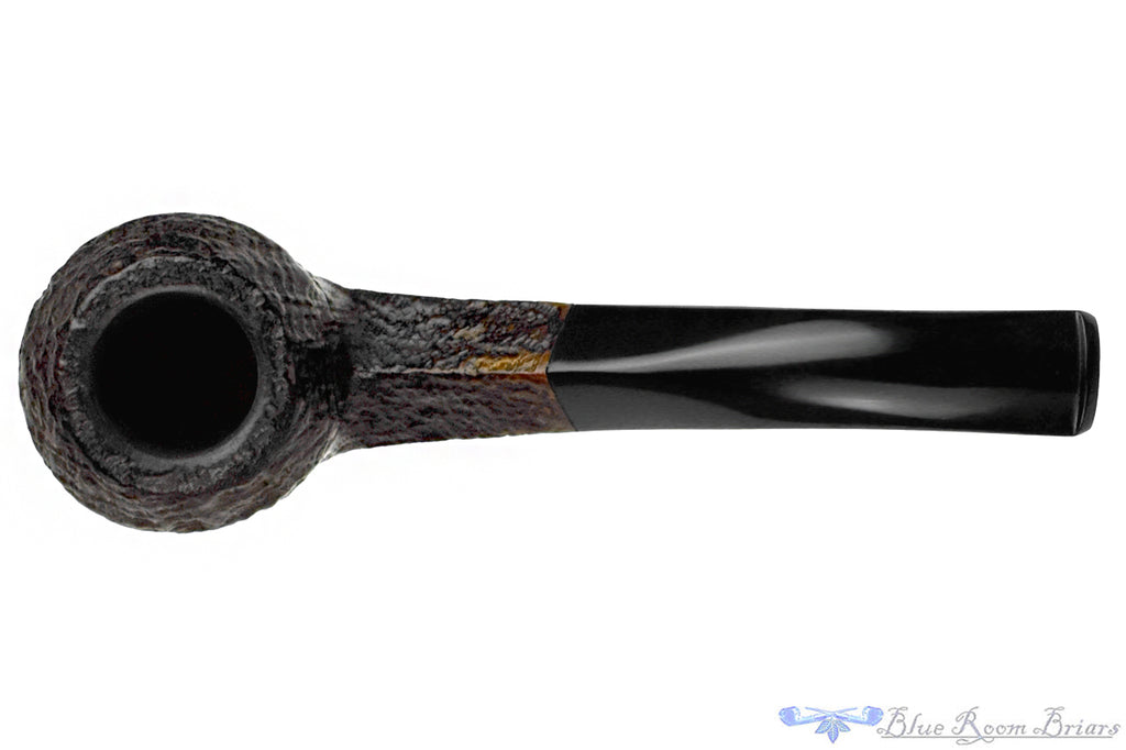 Blue Room Briars is proud to present this BBB Own Make Thorneycroft 428 Bent Sandblast Bulldog Estate Pipe