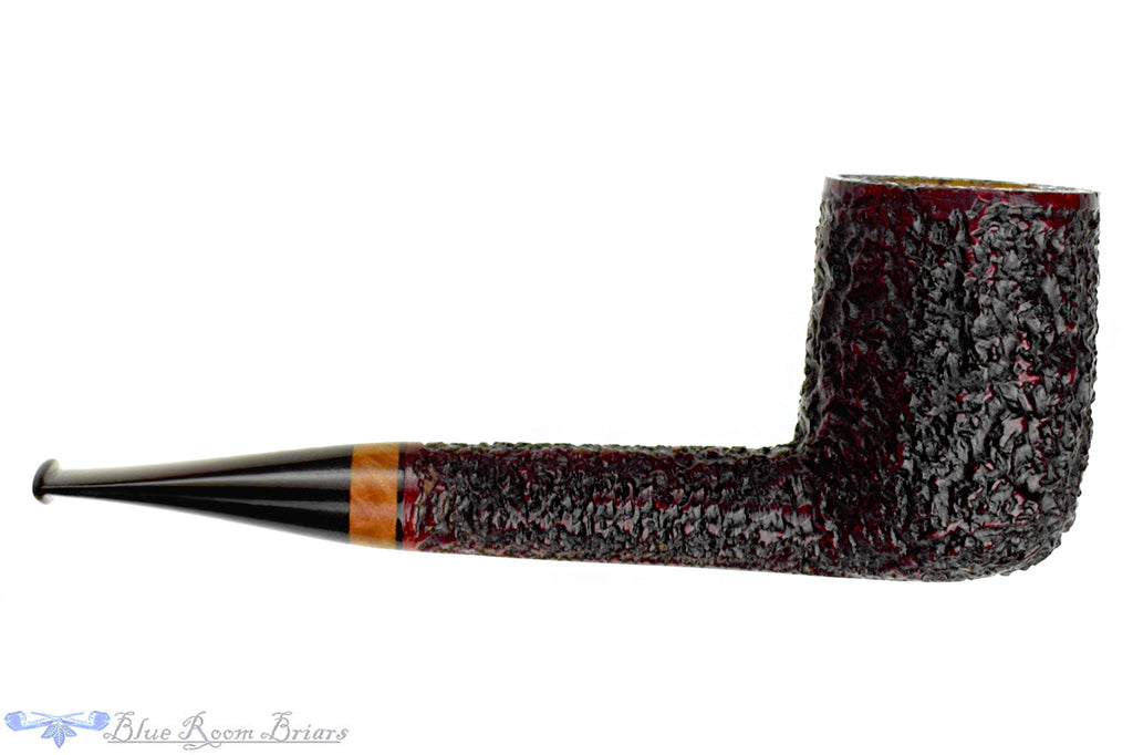 Radice Rind 37 Handmade Rusticated Liverpool Sitter UNSMOKED Estate Pipe