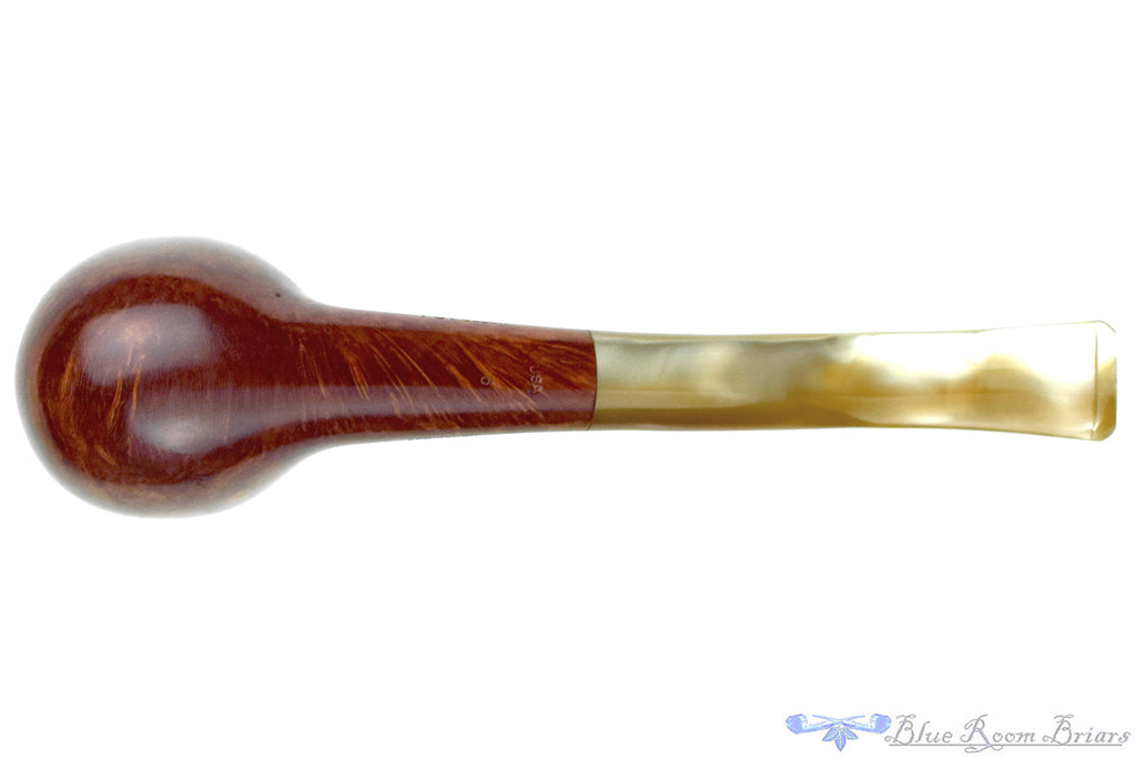 Blue Room Briars is proud to present this Tim C. Fuller Handmade Bent Egg Estate Pipe