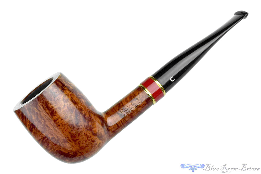 Blue Room Briars is proud to present this Comoy's Spectrum 186 Billiard with Brass Estate Pipe with Tamper and Display Box