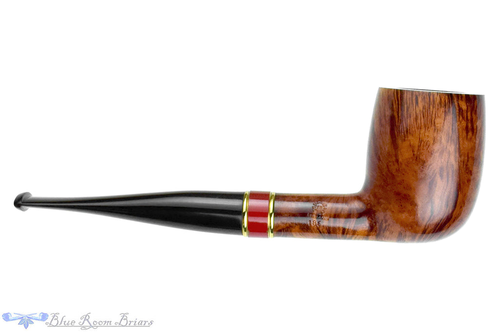 Blue Room Briars is proud to present this Comoy's Spectrum 186 Billiard with Brass Estate Pipe with Tamper and Display Box