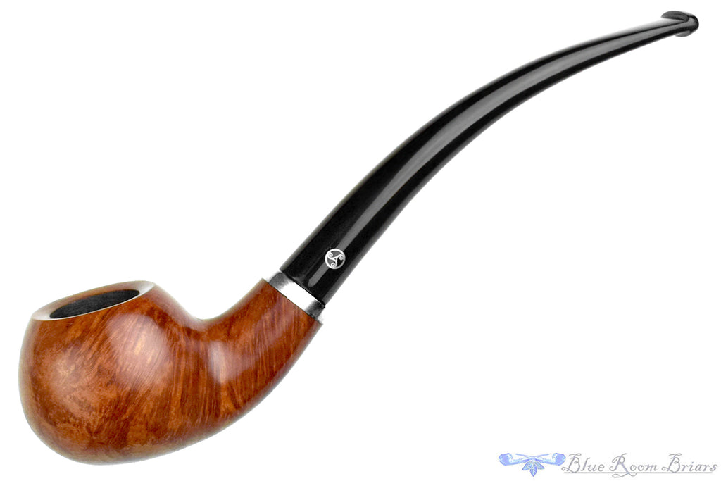 Blue Room Briars is proud to present this Rattray's Butcher's Boy 23 Author (9mm Filter) with Nickel and Extra Stem Estate Pipe