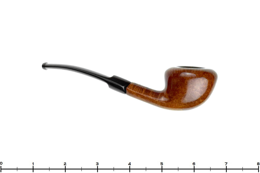 Blue Room Briars is proud to present this Hilson Maestro 242 Bent Scoop Dublin with Oval Shank Estate Pipe