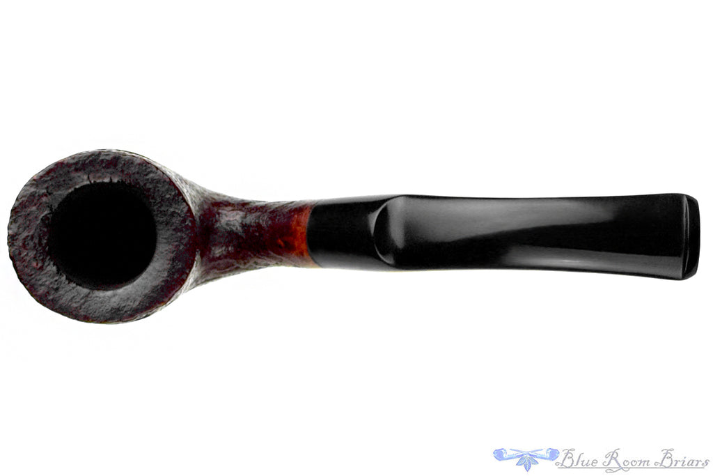 Blue Room Briars is proud to present this Hilson Bolero 211 Bent Partial Sandblast Tall Acorn Estate Pipe