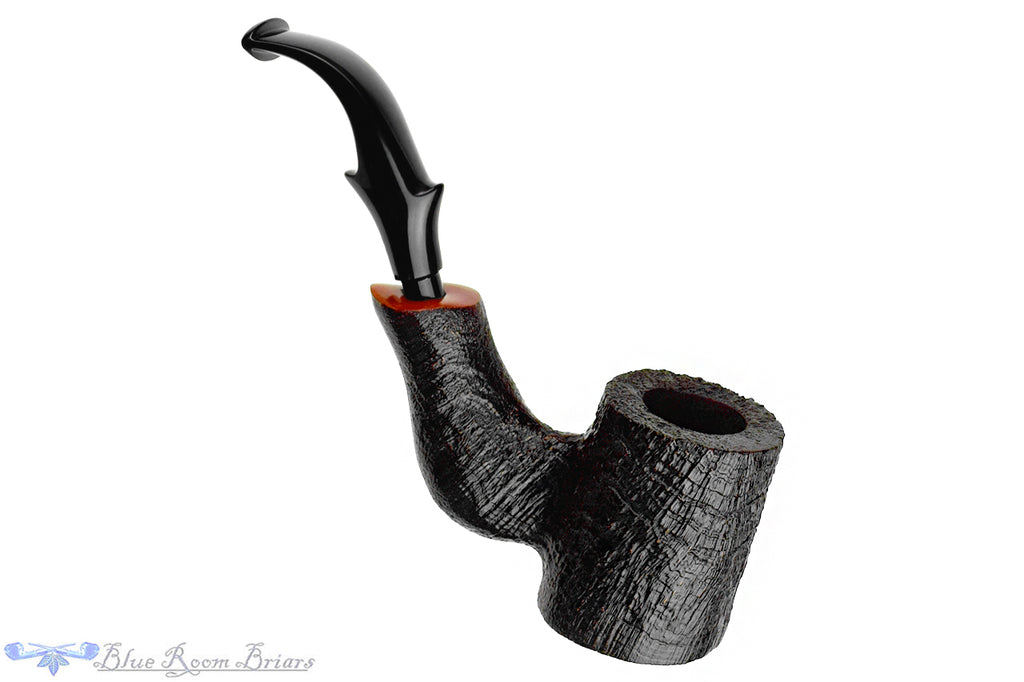 Blue Room Briars is proud to present this Castello Old Antiquari Sandblast Cherrywood Poker Estate Pipe