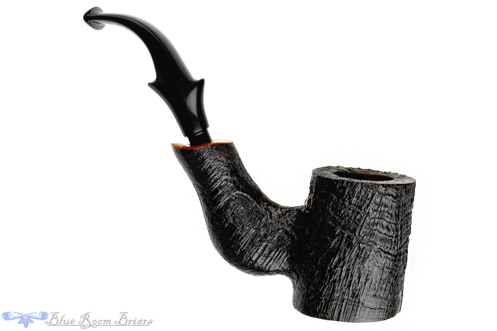 Blue Room Briars is proud to present this Castello Old Antiquari Sandblast Cherrywood Poker Estate Pipe
