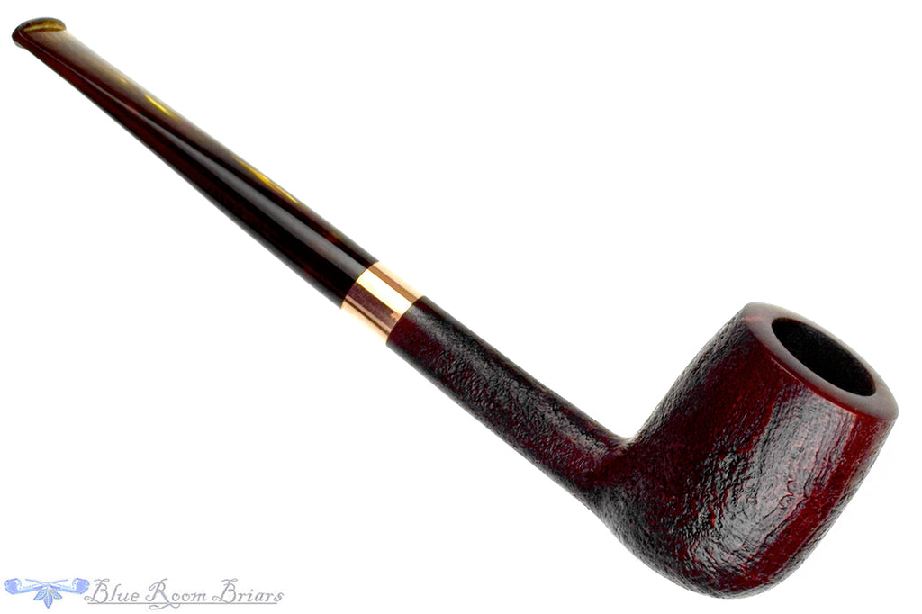 Blue Room Briars is proud to present this Bing by Nuttens B1 Sandblast Billiard with Copper